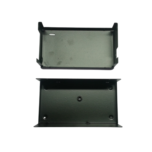 POE power over ethernet enclosure body and base plate with screw mounting points